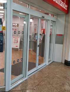Automatic doors installed by SDG UK