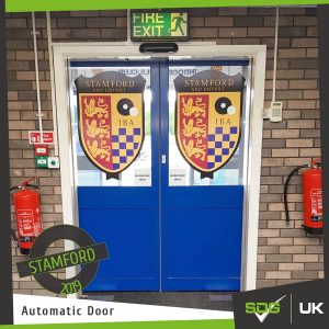 Automatic Door | Stamford Bowls Club