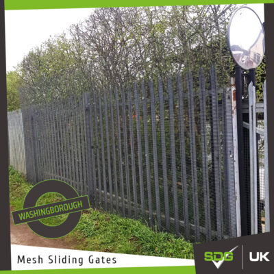 Mesh Sliding Gates | Destec Engineering, Washingborough
