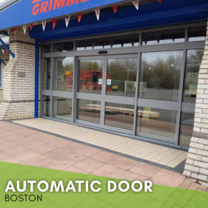 Automatic Door | Grimme UK, Boston