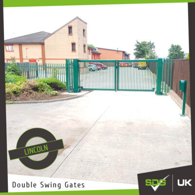 Double Swing Gates | Lincoln North Fire Station