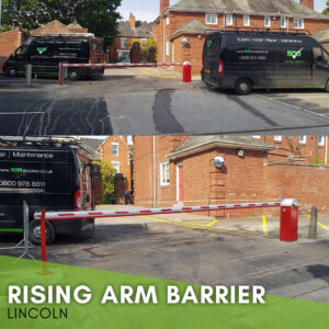 Rising Arm Barrier | Lincoln County Offices