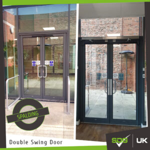 Double Swing, Push-To-Open Doors | Spalding