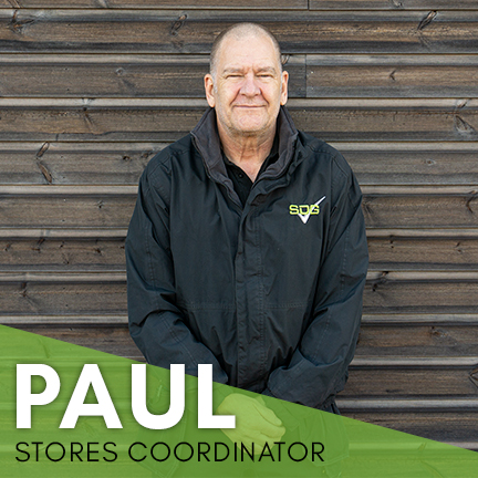 Paul - Stores Coordinator at SDG UK, Supplier of Doors, Gates & Barriers