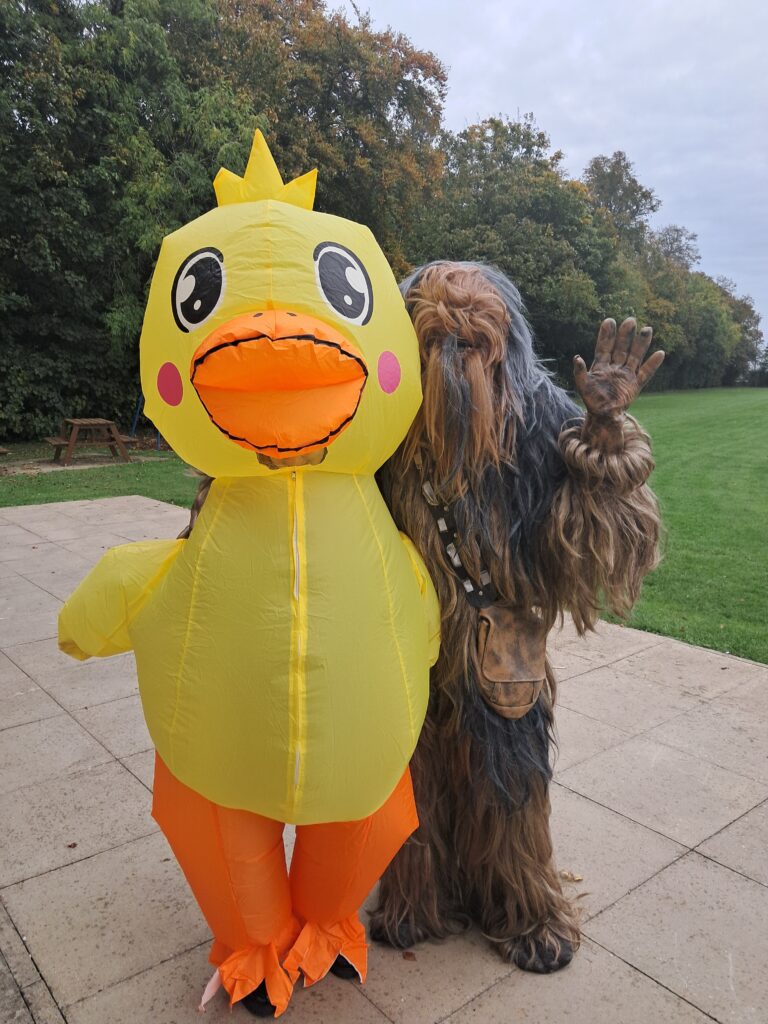 Paul (aka as Chewbacca) Paul at SDG Halloween Party