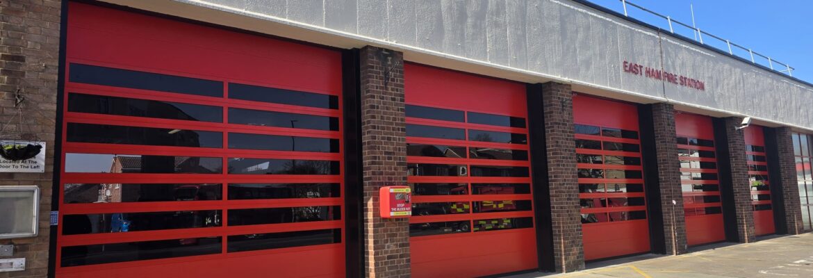 SDG1000 High-Speed Doors Installation in East Ham, London